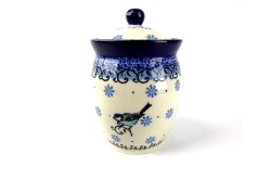 105 Bunzlau Voorraadpot 1997X 0,5 Liter Voorraadpotten